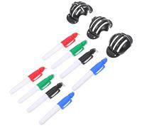TOYANDONA Kit Marqueur de Balle de Golf avec Pochoir Alignement Outil Précis pour Tracer des Lignes Accessoires de Marquage pour Améliorer la Précision Cohérence du Swing