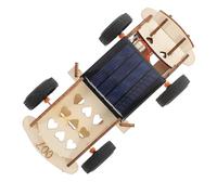 TOYANDONA Kit Solaire Éducatif DIY Voiture Bois pour Garçon Fille Assemblez et Découvrez Solaire Scientifique pour Garçons et Filles Expérience Stem Sûre et Pédagogique