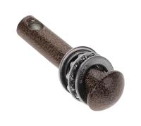 TOYANDONA Kit Suspendre pour Fauteuil Hamac Anneaux en Métal Robustes, Ressort Amortisseur Silencieux, Couleur Café, Accessoires Universels pour Balancelle de Porche et Chaise Suspendue,