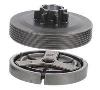 TOYANDONA Kit Tambour Embrayage Tronçonneuse avec Pignon et Roulement Installation Facile Transfert de Puissance pour Scie Chaîne et Accessoires Agricoles