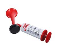 TOYANDONA Klaxon à Air Portable Supporter Rouge Trompette Manuelle pour Football Fêtes Événements Sportifs et Célébrations