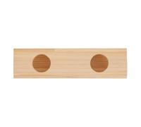 TOYANDONA Labyrinthe Tunnel en Bois pour Hamster, Accessoire Naturel et Solide, Adapté aux Activités de Creusage et d'Exploration des Petits Animaux de Compagnie