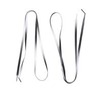 TOYANDONA Lacets Plates pour Chaussures 55 Pouces Noir Dégradé en Polyester Résistants et Élastiques Adaptés aux Baskets Sneakers et Loisirs