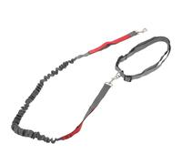 TOYANDONA Laisse Chien Mains Détachées Ceinture Réglable avec Double Mousqueton Laisse Traction Élastique pour Course et Promenade Sangle Ajustable pour Jogging et Marche