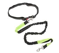 TOYANDONA Laisse Jogging Chien Corde Traction Exterieur Promenade Animal Poche Ajustable Sécurité Nuit