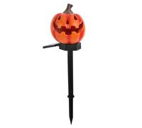 TOYANDONA Lampe Citrouille Solaire Extérieure Jardin 40Cm Lanterne Jack-O-Lantern Halloween Décoration Paysagère Lumière Chemin Sans Fil