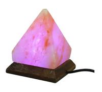 TOYANDONA Lampe de Sel Pyramide USB Petite Lampe de Chevet Changeante Couleurs Décorative pour Chambre Salon Bureau Ambiance Relaxante