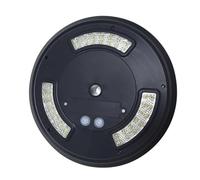 TOYANDONA Lampe Solaire Exterieur LED pour Mât De Drapeau Éclairage Solaire Intégré Spot Encastré Économe Énergie