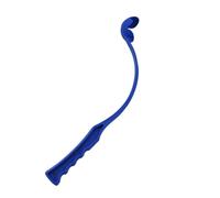 TOYANDONA Lanceur de Balles pour Chiens Extérieur Manche Long Lanceur de Balles Interactif en Plastique Bleu D’Entraînement pour Chiots Outil Auxiliaire pour Lancer