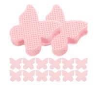 TOYANDONA Lingettes Dissolvantes pour Vernis à Ongles 200 Pièces Tampons de Dépolissage Non Pelucheux Coton Rose de Cœur pour Manucure et Nettoyage des Ongles en Gel