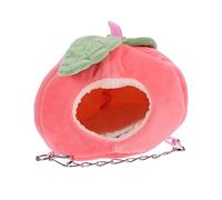 TOYANDONA Lit Suspendu pour Hamster Nid en Coton Chaud pour Animaux de Compagnie pour Hiver Couleur Vive Accroche