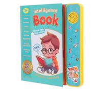 TOYANDONA Livre Électronique Interactif Anglais pour Garçon et Filles Jouet Éducatif Sonore Multicolore 1 Pièce Apprentissage de L'Alphabet Éducatif