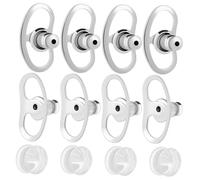 TOYANDONA Lot Bouchons Boucle Oreille Cuivre et Silicone Stabilisateurs Confortables et Sécurisés pour Boucles Anti-chute et Rehausseurs pour Oreilles Tombantes Compatibles Clous et Créoles