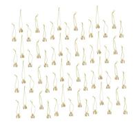 TOYANDONA Lot De 1 000 Embouts De Rechange en Plastique pour Décoration De Noël en Métal Dorés