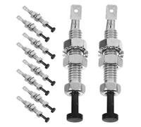 TOYANDONA Lot de 10 Loquets de Porte Réglables en Alliage Universels pour Voiture Interrupteurs D’Éclairage de Portière Automatique Boutons D’Alerte Sécurité Nocturne Compatibles