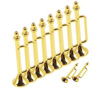 TOYANDONA Lot de 10 Modèles D'Instruments De Musique Miniatures Accessoires pour Photographie Miniature Mini Trucs Petit Saxophone pour Faire des Mini Instruments Trompette