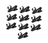 TOYANDONA Lot De 10 Pinces Micro-cravate En Fer Robuste 8,5 Mm, Clips De Serrage Pour Microphone Lavalier, Accessoires Micro Pour Conférences, Spectacles Et Performances Vocales