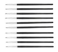 TOYANDONA Lot de 10 Stylos Sculpteurs en Silicone et Bois pour Argile, Peinture Aquarelle et Modelage, Outils de Bricolage Polyvalents pour Sculpture, Poterie et Travaux Artistiques