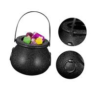 TOYANDONA Lot De 12 Mini Chaudrons À Bonbons Pour Halloween Mignons Pots À Bonbons Pour Halloween Décoration De Sac Bol À Bonbons Noir