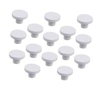 TOYANDONA Lot de 15 Bouchons Et Bases en Céramique pour Fragments De Coraux Durs, Support De Reproduction pour Aquarium D’Eau De Mer, Taille Petite 2,1 Cm, pour Propagation Et Fixation Sécurisée