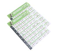 TOYANDONA Lot de 2 Affiches D'exercices de Fitness Bandes de Résistance, Tableau Mural D'entraînement pour Étirements et Renforcement Musculaire, Guide Visuel pour Entraînement à