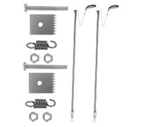 TOYANDONA Lot De 2 Attaches De Branches Accessoires pour Machine À Attacher Les Branches Attaches De Jardin Outil De Nouage De Plantes Attaches De Fil Souples Acier Inoxydable Argenté