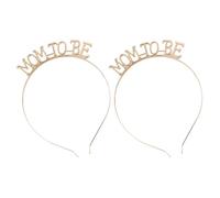 TOYANDONA Lot de 2 Bandeaux « Future Maman » en Alliage Doré Serrage-Tête Léger et Confortable pour Fête Prénatale Accessoire Cheveux Mariage et Costume de Fête Taille Adulte