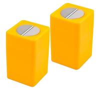 TOYANDONA Lot de 2 Boîtes de Rangement pour Petites Lames Usagées Conteneurs Compacts et Sécurisés en Plastique Résistant Boîte de Recyclage Portable pour Lames Cassées Usage Domestique