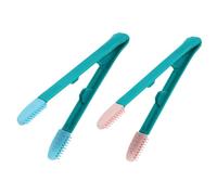 TOYANDONA Lot de 2 Brosses de Nettoyage Yeux des Brosse Multifonctionnelle pour Éliminer de Poils Morts Brosse Portable pour à Poils Longs et Courts