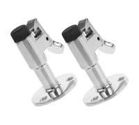 TOYANDONA Lot de 2 Butées de Porte pour Bateau en Acier Inoxydable Cale de Porte Marine Polie Dispositif de Maintien Stable pour Yacht Quincaillerie Nautique Résistante au Vent