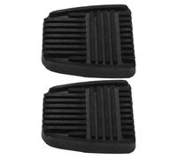 TOYANDONA Lot de 2 Coussinet de Pédale en Caoutchouc Antidérapant pour Frein et Embrayage Protection Imperméable Compatible Voiture et Camion Revêtement Solide pour Sécurité au Conduite