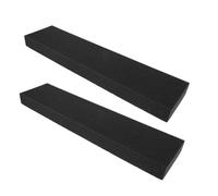TOYANDONA Lot de 2 Coussinets en Mousse Isolante Thermique et Acoustique 120 Mm pour Insonorisation des Passages de Roue, du Bruit Routier et Protection Anti-chaleur Véhicule, Résistants
