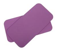 TOYANDONA Lot de 2 Coussins de Jardinage Imperméables en TPE Violet 34X17X06 CM Genouillères Antidérapantes Légères et Polyvalentes pour Jardinage Prière Yoga et Entretien Extérieur