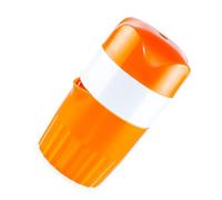 TOYANDONA Lot de 2 Extracteurs de Jus Manuels pour Agrumes Presse-Fruits Manuel Compact en Plastique Orange Filtre Intégré pour Oranges Citrons Pique-Niques Cuisine Quotidienne