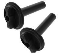 TOYANDONA Lot de 2 Leviers Rotatifs de Robinet D'essence en Plastique pour Moto, Poignée de Vanne de Carburant Compatible avec Motos, Bouton Marche/arrêt/réserve, Accessoire