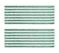 TOYANDONA Lot de 2 lingettes de Rechange en Microfibre pour Balai à Franges Libman - Lingettes Plates lavables et réutilisables pour Le Nettoyage de la Maison