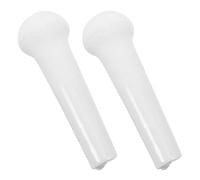 TOYANDONA Lot de 2 Pilons en Porcelaine 8 Cm, Moulin à Épices Manuel Multifonction pour Ail Haché, Presse-purée Alimentaire Pratique, Outil Broyeur pour Aliments Bébé Cuisine Maison