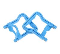 TOYANDONA Lot de 2 Poignées Épaisses pour Bonbonne d'eau en Plastique Résistant, Support Antidérapant Ergonomique Bleu, Lève-Bouteille pour Transport Facile de Bidons d'un Gallon,