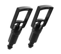 TOYANDONA Lot de 2 Poignées Noires pour Pompe à Ventouses Manuelle Accessoires de Massage sous Vide pour Acupuncture Chinoise Outil Portable pour Thérapie Traditionnelle à Domicile Voyage