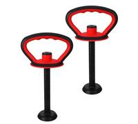TOYANDONA Lot de 2 Poignées Réglables pour Kettlebell Base et Écrou en Métal Accessoires de Musculation Compacts pour Entraînement Fonctionnel à Domicile et Salle de Sport