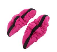 TOYANDONA Lot de 2 Protège-Lames de Patins à Glace Élastiques Rose pour Garçon et Filles, Housses Souples 24,4 X 14 Cm, Accessoires de Protection pour Patinage Artistique et Hockey sur