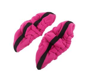 TOYANDONA Lot de 2 Protège-Lames de Patins à Glace Élastiques Rose pour Garçon et Filles, Housses Souples 24,4 X 14 Cm, Accessoires de Protection pour Patinage Artistique et Hockey sur