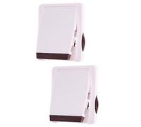 TOYANDONA Lot De 2 Serrures De Porte Coulissante Pour Enfants Mécanisme De Sécurité Pour Enfants Verrouillage À Double Bouton Protège Vos Enfants