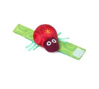 TOYANDONA Lot de 2 Set de Hochets de Poignet pour Bébé Coccinelle et Abeille Jouets Éducatifs Sensoriels Sangle de Poignet Poupée Réconfortante Jouets pour Tout-Petits
