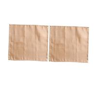 TOYANDONA Lot De 2 Tapis Ignifuges en Fibre De Verre Kaki pour Isolation Thermique Brasage À La Flamme Soudage Couverture Anti-Feu Couverture Ignifuge Couverture D'Extérieur