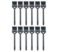 TOYANDONA Lot de 20 Brosses de Nettoyage en Abs pour Machines à Café, Petite Brosse Multifonctionnelle Noire pour Nettoyer Chaque Recoin et Composant Électronique