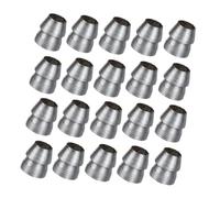 TOYANDONA Lot de 20 Coins Métalliques Ronds 8mm pour Poignée De Marteau, Cales De Renfort Robustes pour Installation Et Réparation, Outils De Menuiserie, Usage Intensif Et Bricolage