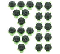 TOYANDONA Lot de 20 Mini Tortues Marines en Résine Réalistes - Figurines Décoratives pour Terrarium Aquarium et Jardin Féérique - Petites Statues Miniatures pour Micro-Paysage et