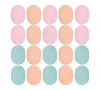 TOYANDONA Lot de 24 Éponges Visage Multifonctions 7 Mm Épaisses et Douces en Mousse de Mer Colorées, Nettoyantes et Exfoliantes pour Soins Quotidiens et Voyage Couleur Aléatoire