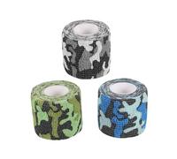 TOYANDONA Lot De 3 Bandes De Camouflage Pour Le Sport Le Sport L'Athlétisme Le Camouflage Le Grip Extérieur Le Camouflage Le Bandage Pour Cheville Le Tissu Non Tissé